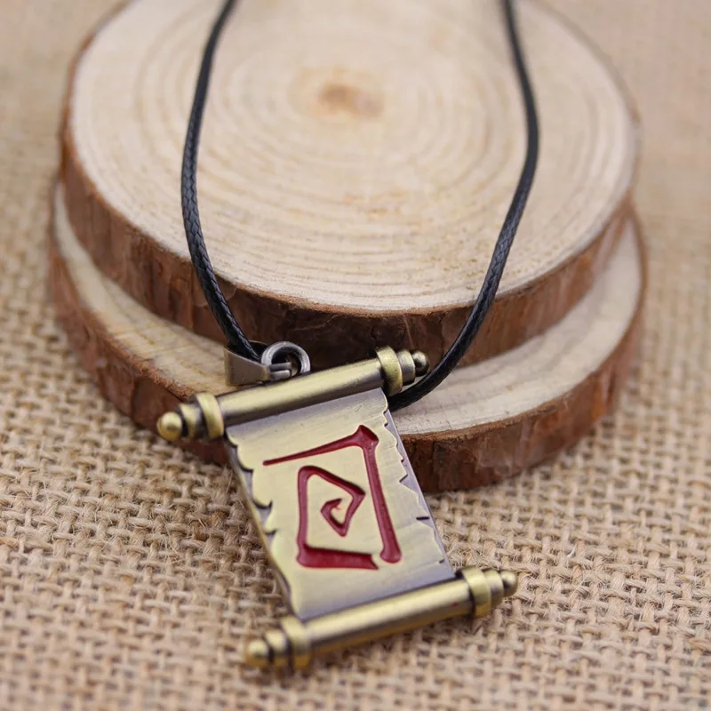 Hot Game Dota2 Transfer Scroll Champion Shield Immortal Vanguard Necklace Of Logo Series Choker Gifts | Украшения и аксессуары