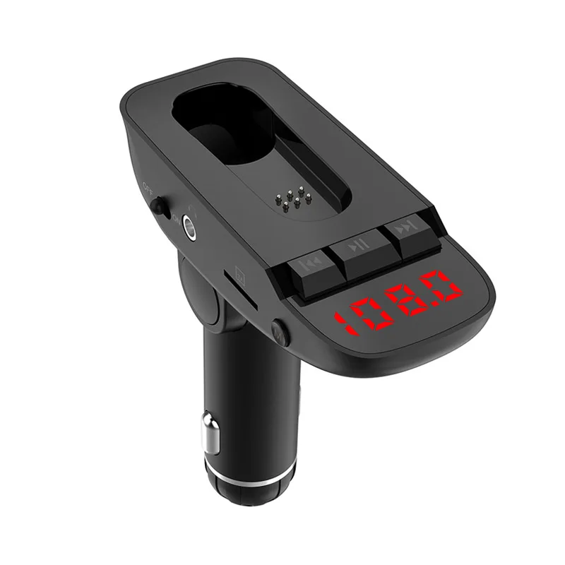 Автомобильный комплект гарнитуры JaJaBor FM передатчик Bluetooth громкая связь AUX аудио