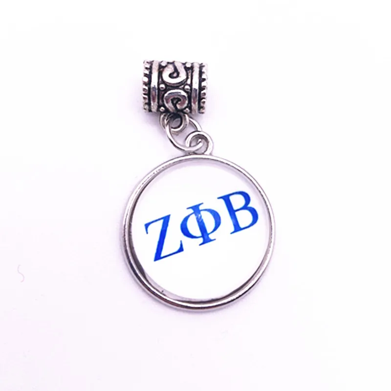 5 стилей ZETA PHI BETA Sorority подвеска DIY браслет ожерелье и брелок Изготовление