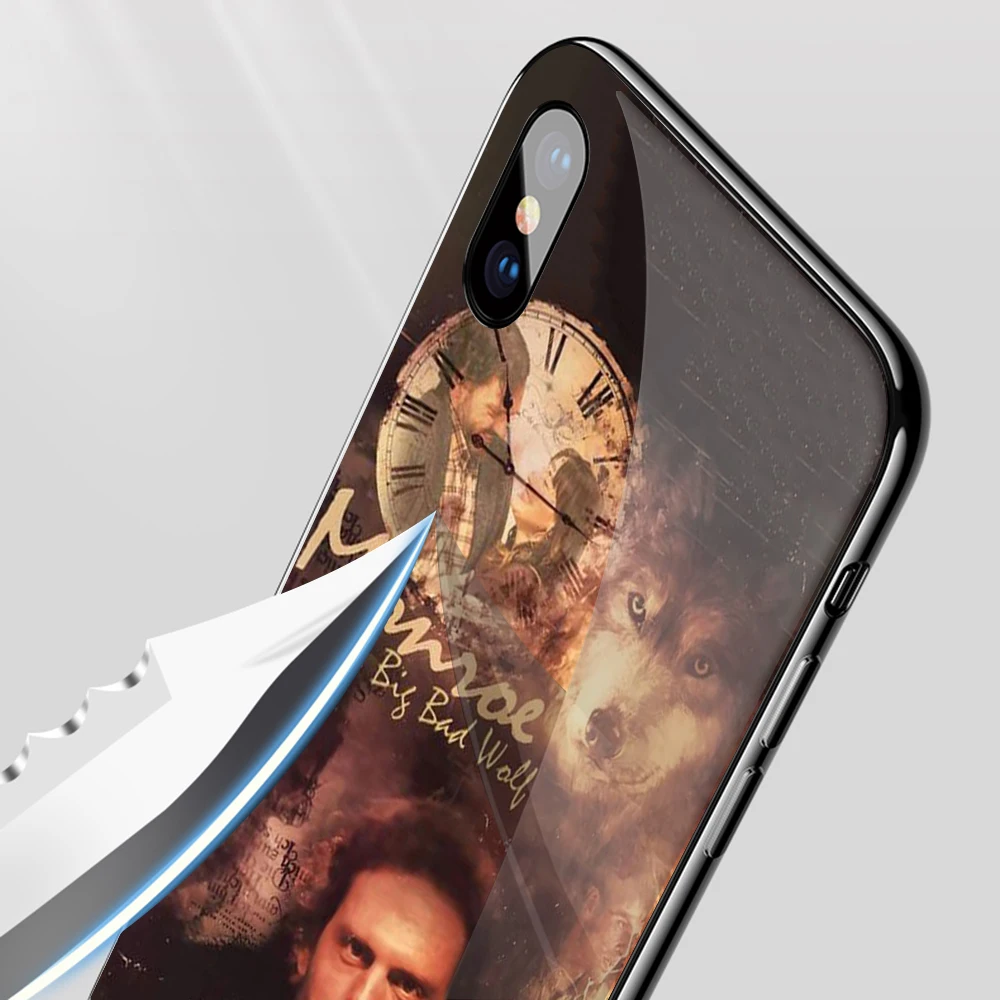 Мягкий чехол из закаленного стекла Lavaza Grimm для iPhone 6 6S 7 8 Plus 5 5S SE XR X XS 11 Pro MAX |