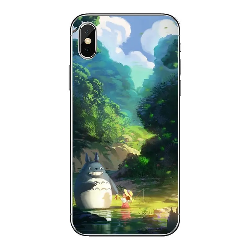 Мягкий прозрачный просвечивающийся чехол Чехлы Studio Ghibli для Xiaomi mi A1 A2 5X6X8 lite SE Pro Max x