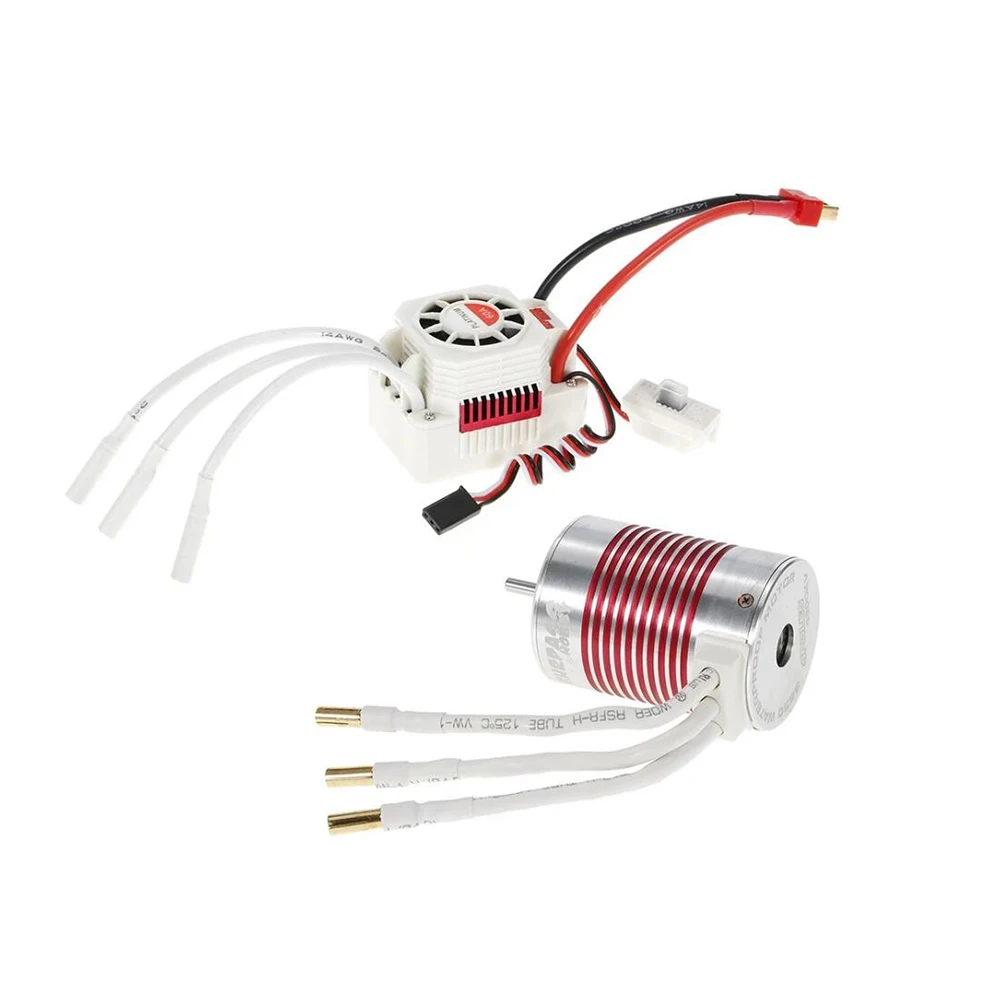 Водонепроницаемый бесщеточный мотор Platinum 3650 3100KV 3500KV 2300KV с 4 полюсами 45A ESC для