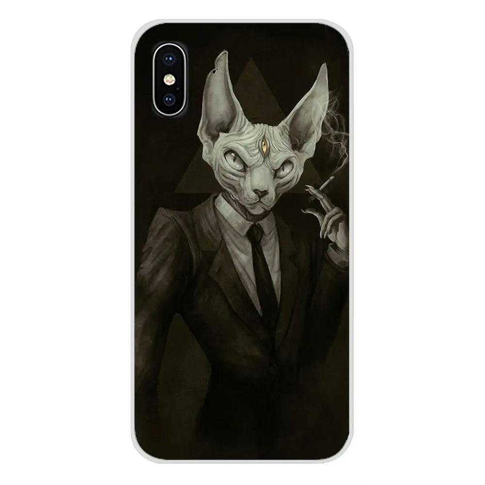 Аксессуары чехлы для телефонов Samsung A10 A30 A40 A50 A60 A70 Galaxy S2 Note 2 3 Grand Core Prime Tattoo Sphinx