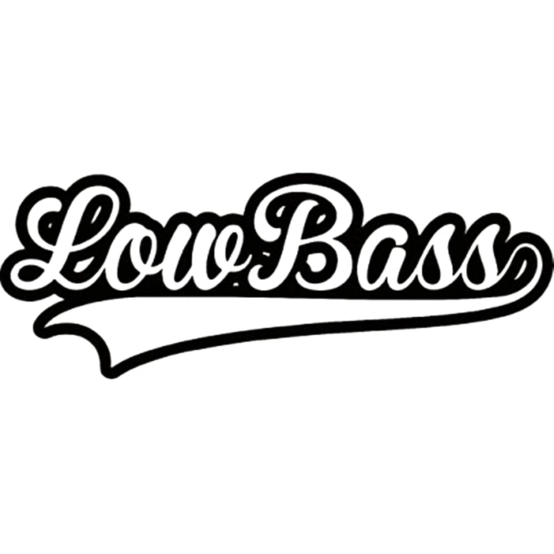 CK2784#40*15см наклейки на авто Low Bass водонепроницаемые машину наклейка для