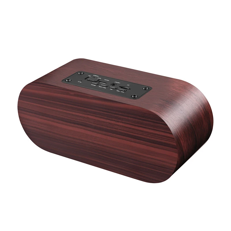 Q8 деревянная Bluetooth/беспроводная акустическая звуковая система 3D стерео музыка