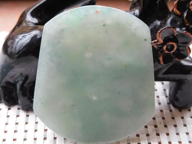 Натуральный Бирма Юй кулон восковой Знак зодиака Змея 5230 | Украшения и аксессуары