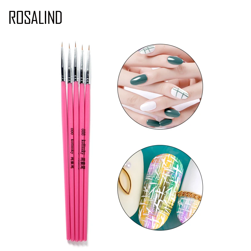 NAILWIND 1 шт. акриловая кисть для дизайна ногтей ручки УФ гель маникюр лак рисования