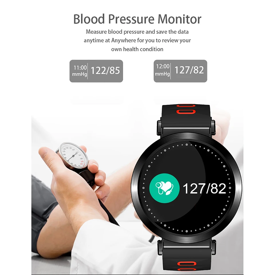 Спортивные Смарт часы трекер активности фитнес браслет шагомер IP67