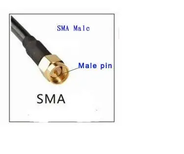 Антенна SMA male 868 МГц RFID GSM GPRS счетчик антенна OTC с RG 174 кабелем без земли 915 м короткая