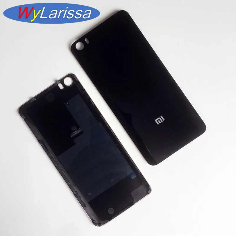 Mi5 100% оригинальная задняя крышка Gorilla Glass для Xiaomi Mi 5 Задняя Крышка запасной