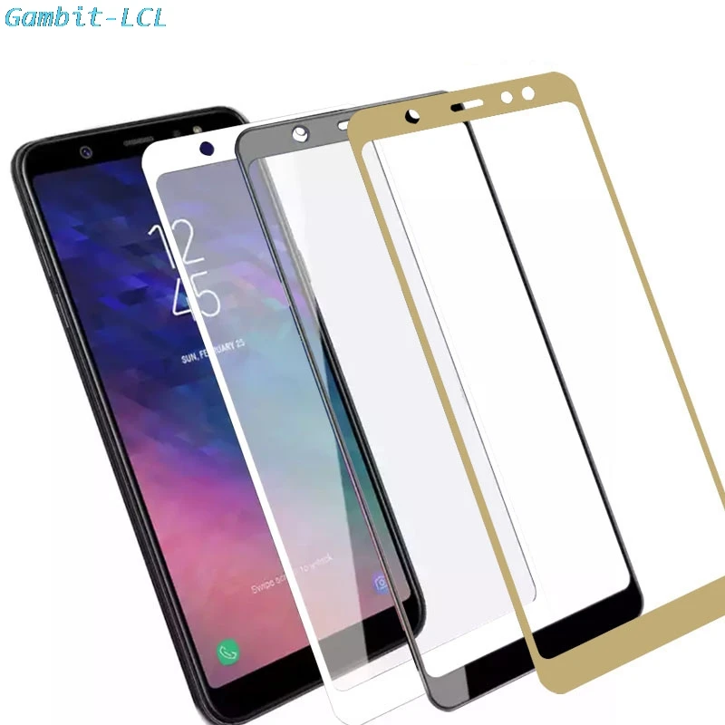 

Закаленное стекло для Samsung Galaxy A6/A7/J4/J6/J3/J5/J7/A3/A5/A7 Plus 2017 2018, 2 шт.
