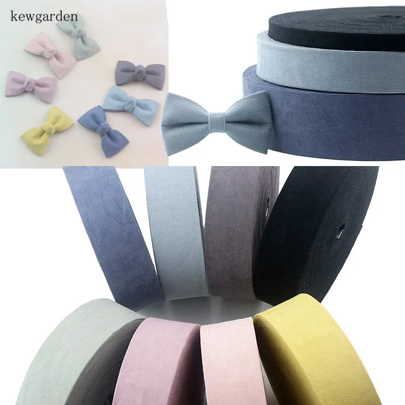 Полосатая Вельветовая лента kewсадовая 3/8 &quot1&quot 1 1/2 &quot многослойные тканевые