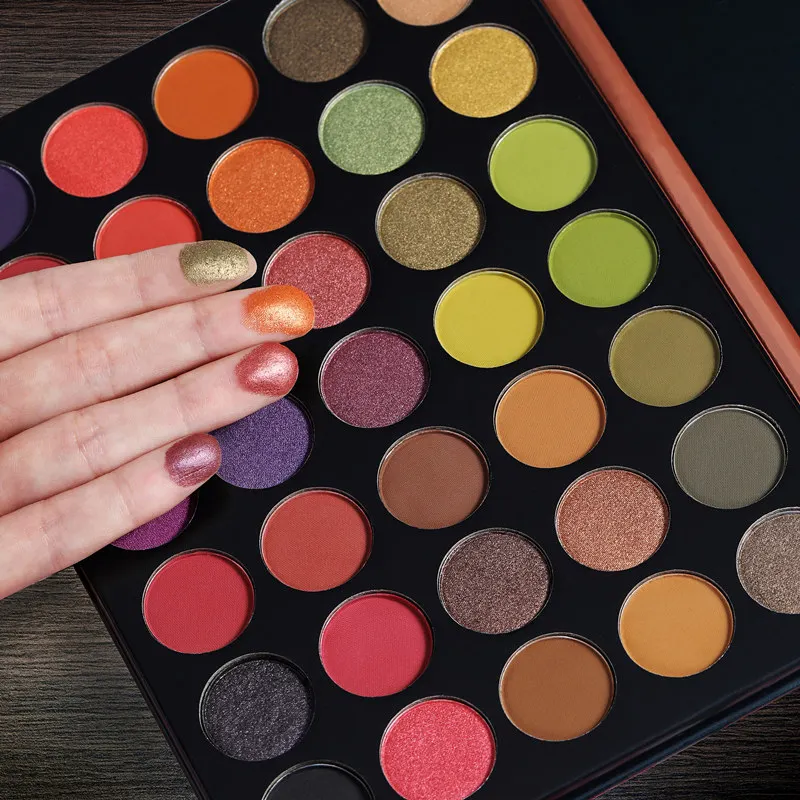 Палетка теней для макияжа Beauty Glazed тенты с блестками и мерцающим пигментом 35 м 2018| |