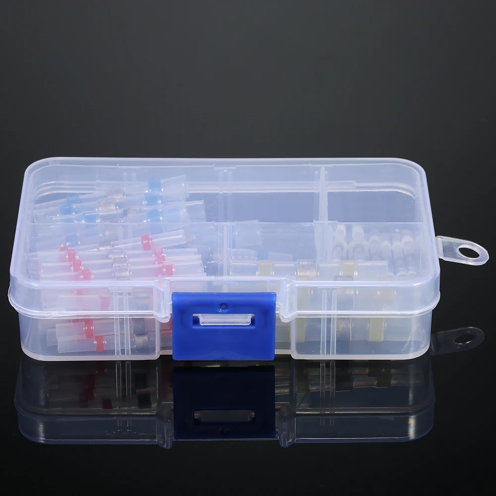 50 шт провода для пайки Клеммы соединители термоусадочные клеммы Электрический