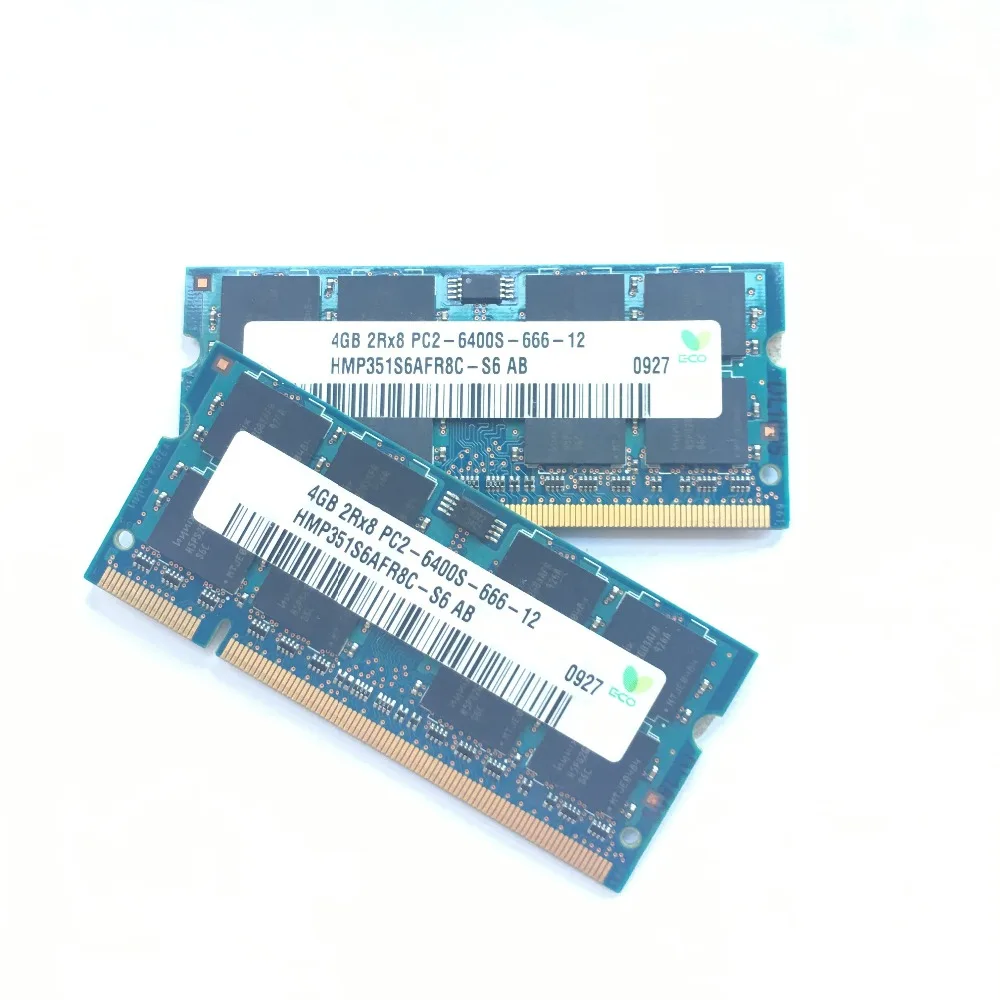 Ноутбук память 4 Гб PC2-6400 DDR2 800 МГц ноутбук ОЗУ 4G 8G 800 6400S 4G 200-pin SO-DIMM
