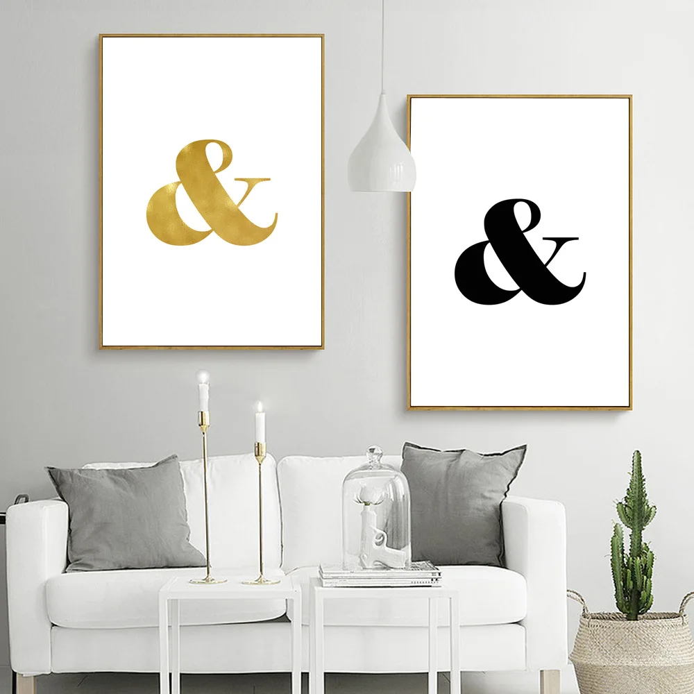 

Nordic Canvas Painting Simple &amp Symbol Art Painting Poster Wall Art Print Picture Home Decor Coffee Shop Study Decor Poster