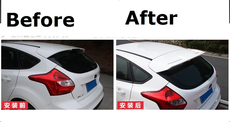Подходит для нового Focus ST 2 0 2012 2015 лак выпечки печки высококачественный спойлер