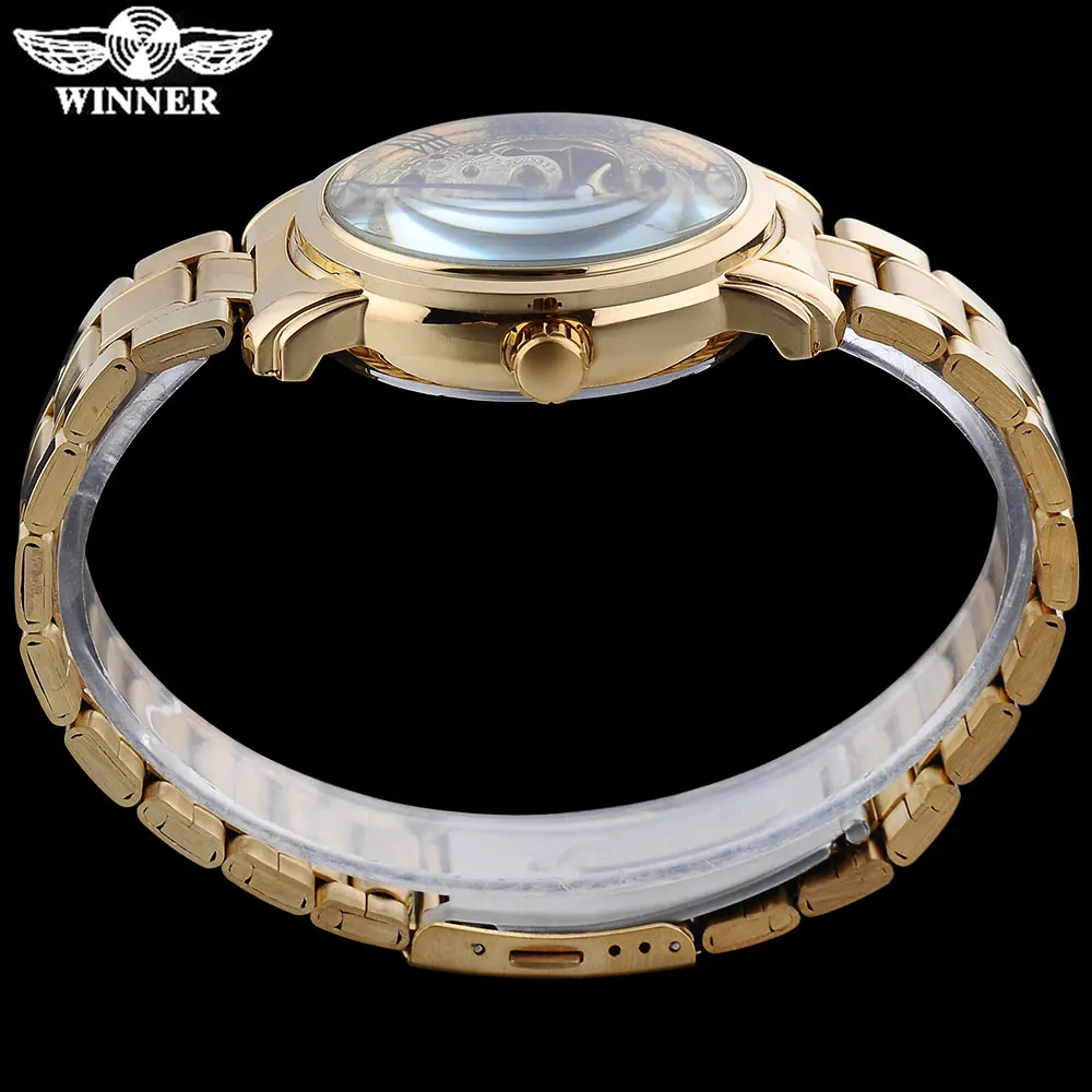 Часы наручные WINNER Мужские автоматические модные роскошные механические