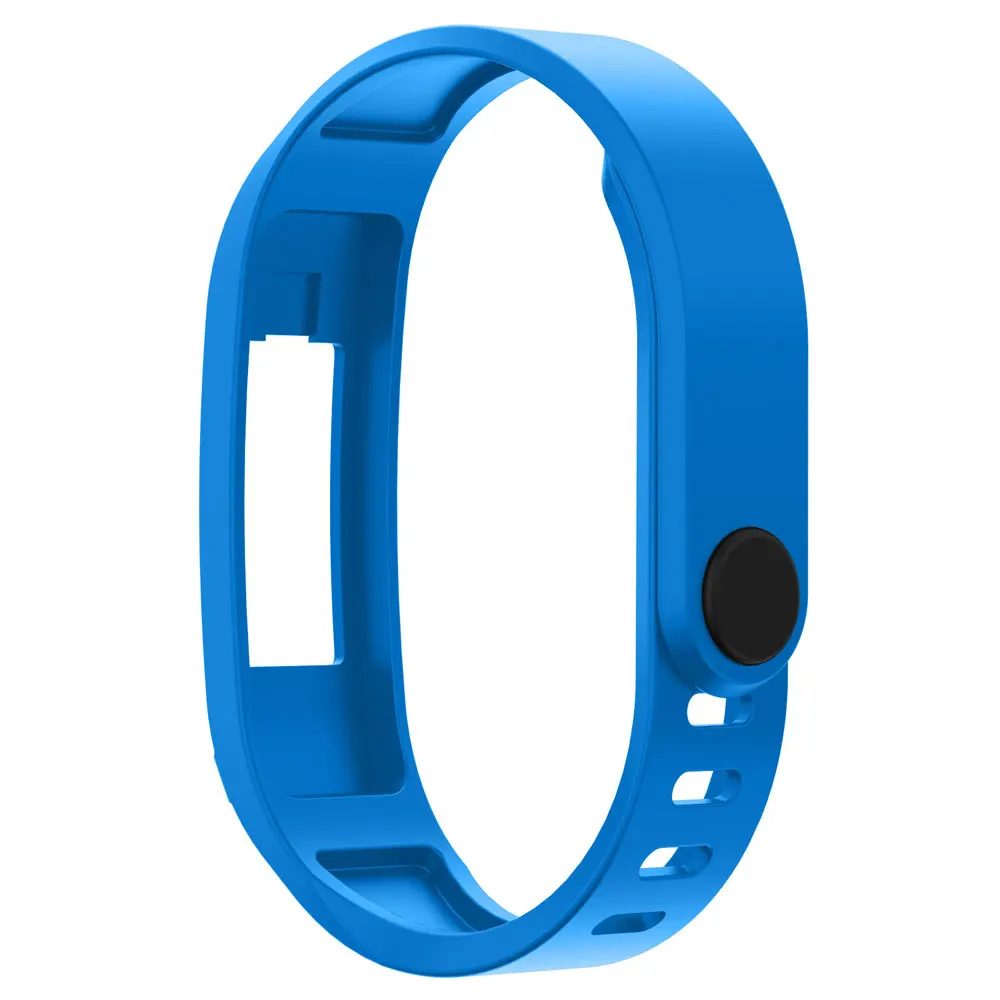 Новые красочные замена силиконовый ремешок для смарт-часов Garmin Vivofit 2 Ultra Soft наручный ремешок для наручных часов для Garmin VIVOFIT2 смарт-браслет - Цвет: Blue