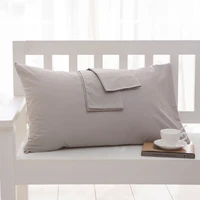 cotton pillowcases solid color standard pillow case bedding bedroom pillow cover 40x60cm50x70cm50x90cm free shipping