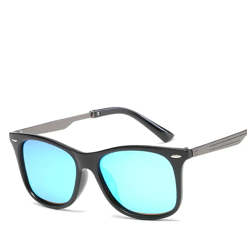 LONSY модные унисекс поляризованные солнцезащитные очки мужские брендовые