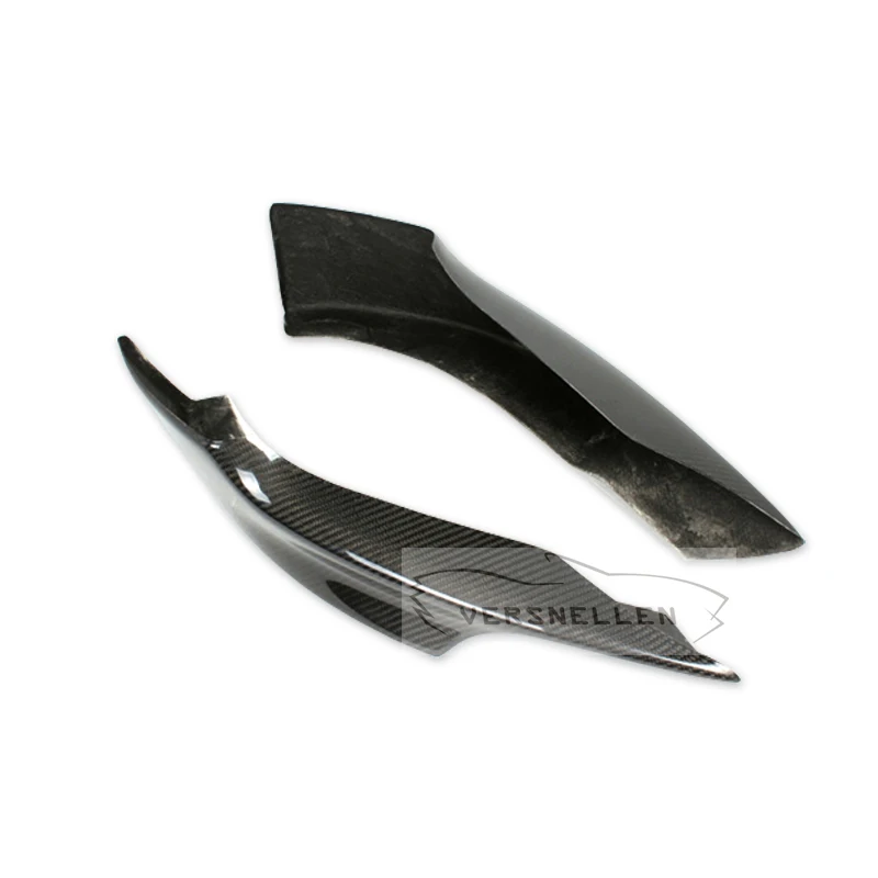 P Тип углеродного волокна передний бампер губы сплиттер фартуки для BMW 3 серии E92