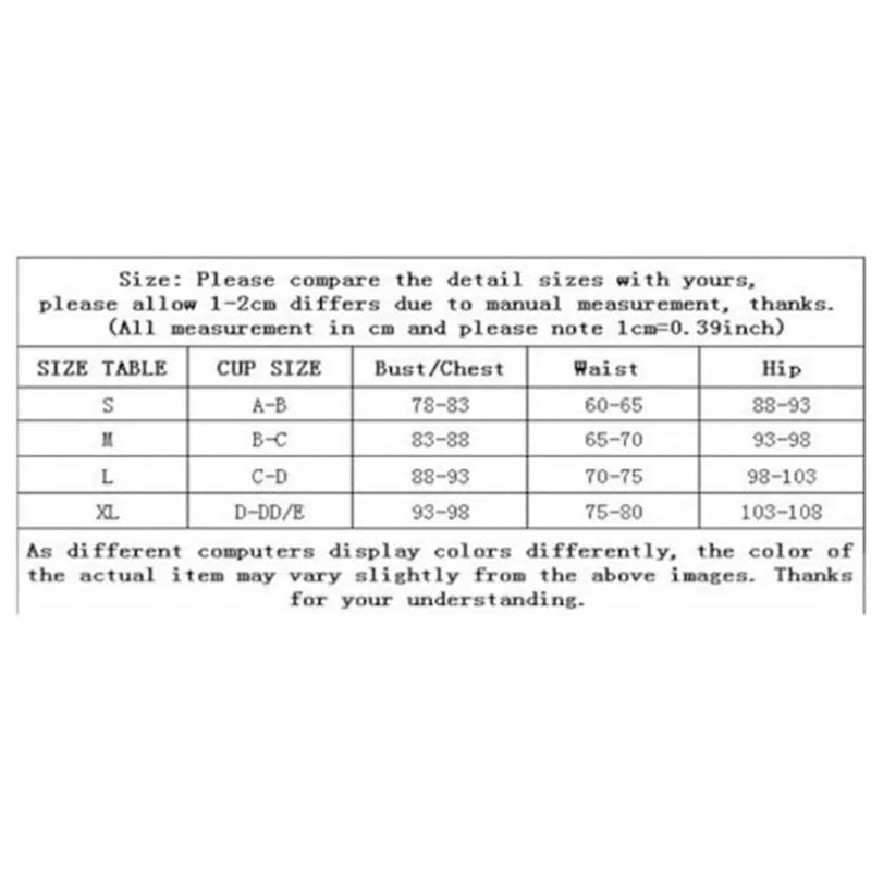 2018 Новый сексуальный женский бюстгальтер с подкладкой купальник бикини цветами