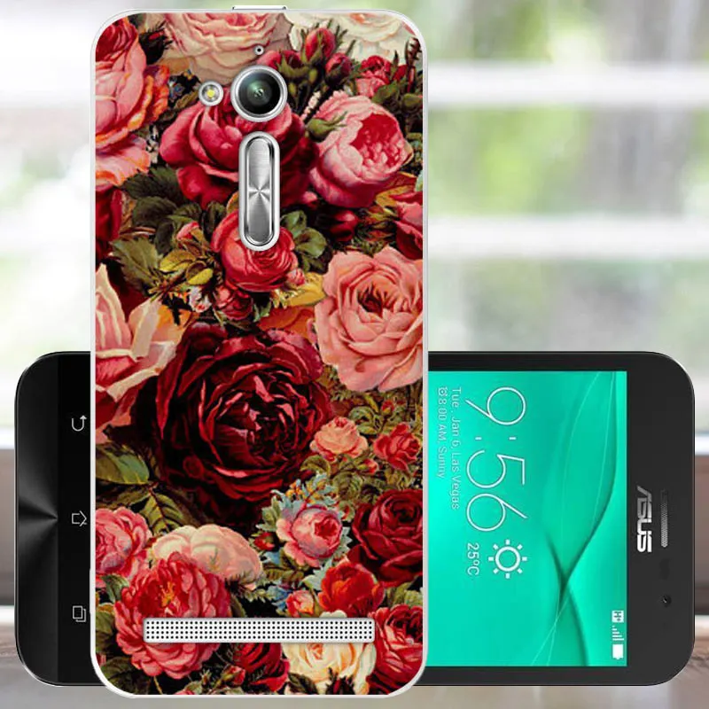 DHW FANATU Мягкий ТПУ ZB500KL чехол для Asus Zenfone Go ZB500KL чехол для телефона Силиконовый Модный чехол для Asus ZB500KL чехол - Цвет: DHW