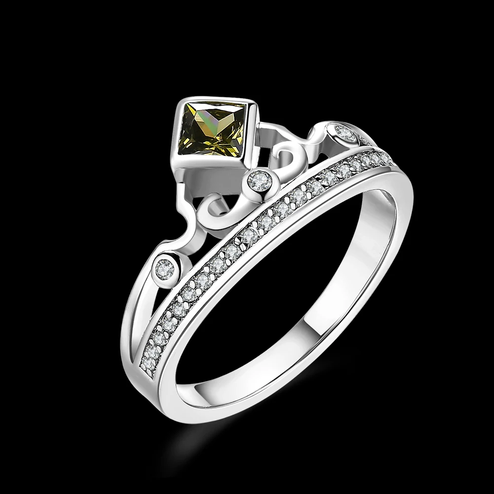 Мода стерлингового серебра Crowm Форма принцессы кольца для|ring|ring fashionring ring |