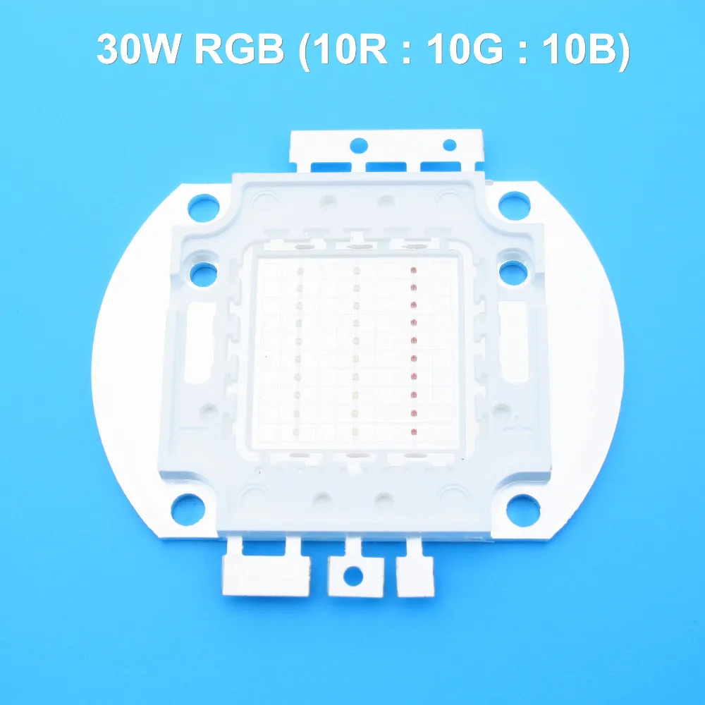 Jiaderui высокая мощность RGB RGBW чип для светодиодной лампы 3 Вт 10 20 30 50 100 COB SMD красный