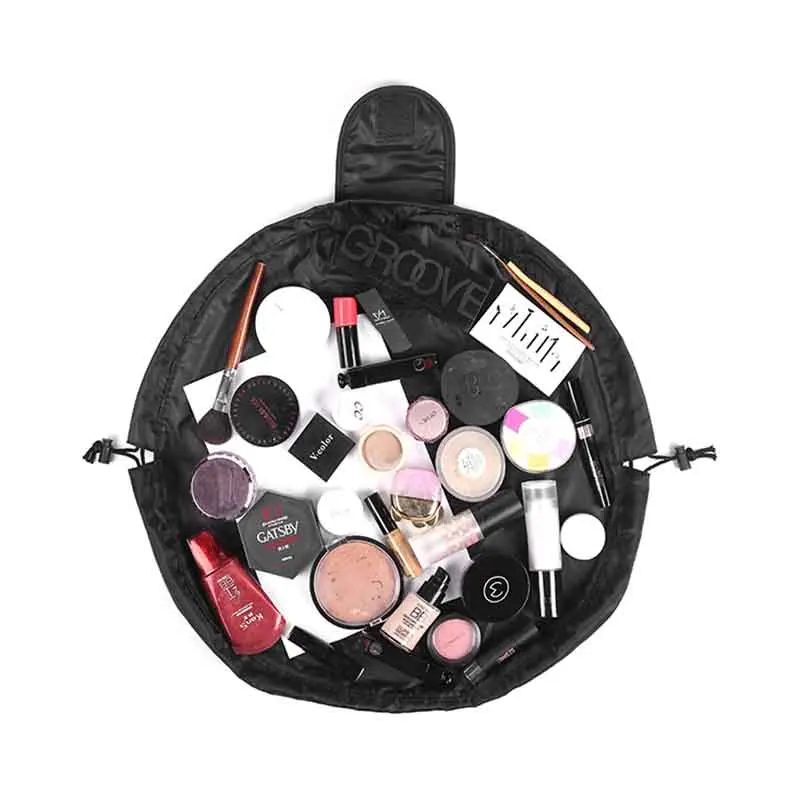 Косметичка Drawstring Портативный дорожный футляр высокое Ёмкость|Сумки для вещей| |