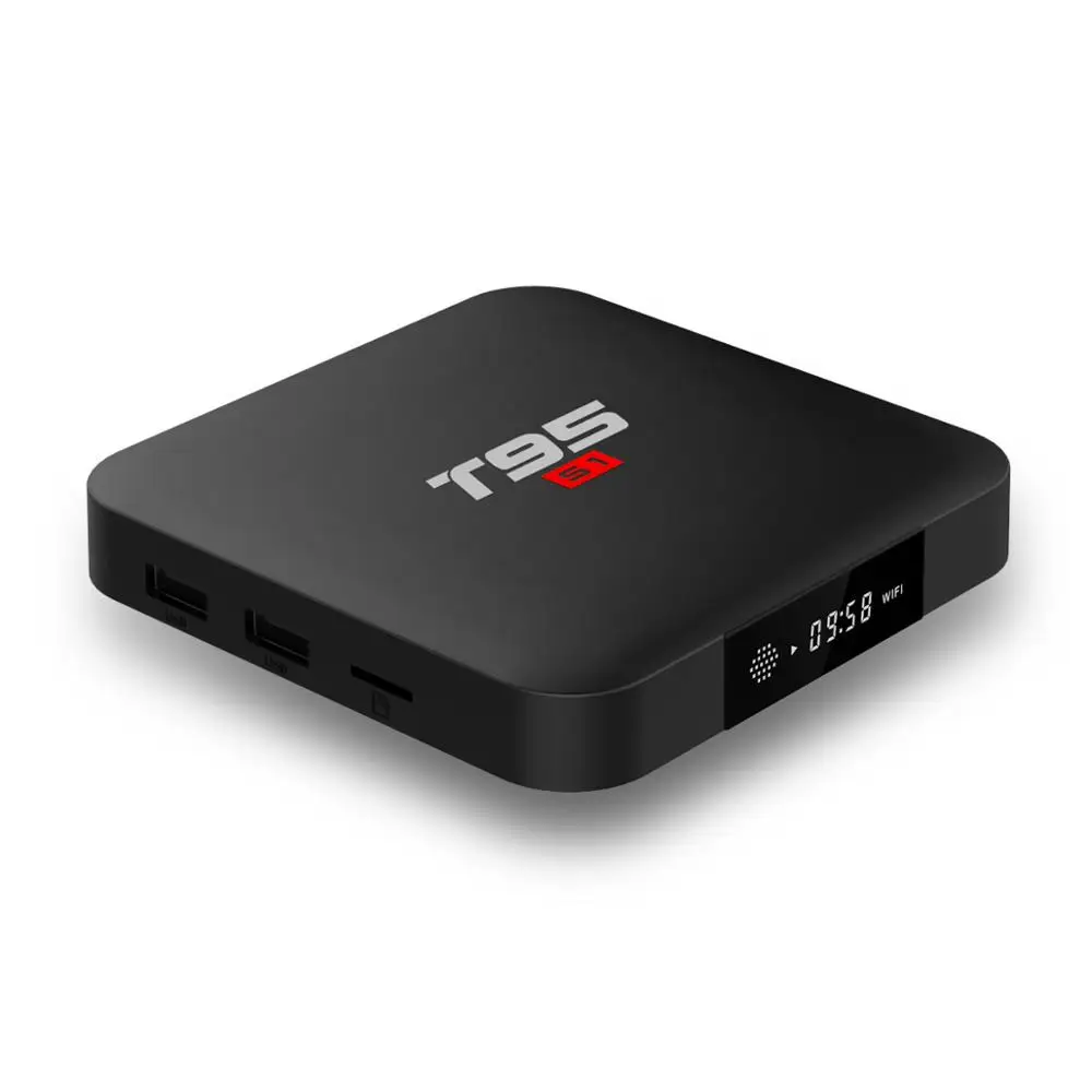 ТВ-приставка T95 S1 Android 7 1 четырехъядерный процессор Amlogic S905W H.265 2 ГБ/16 ГБ 4 ггц WiFi 4K HD