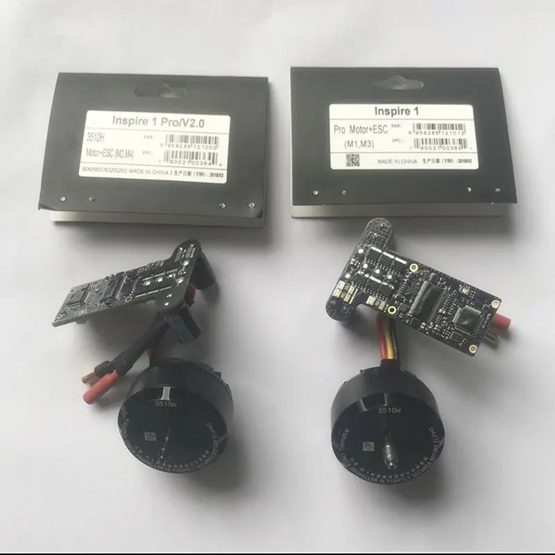 CW and CCW DJI Inspire 1 V2.0 Pro 3510H мотор и плата контроллера скорости CW/CCW Запчасти для запасных аксессуаров - Цвет: CW and CCW