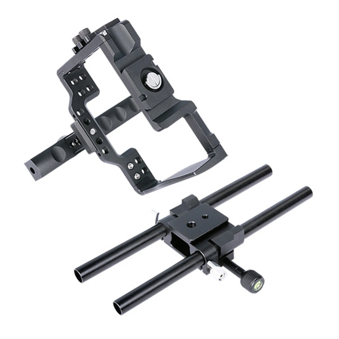 Штатив для видеокамеры DSLR со стабилизатором и верхней ручкой Sony A6000 A6300 A6500