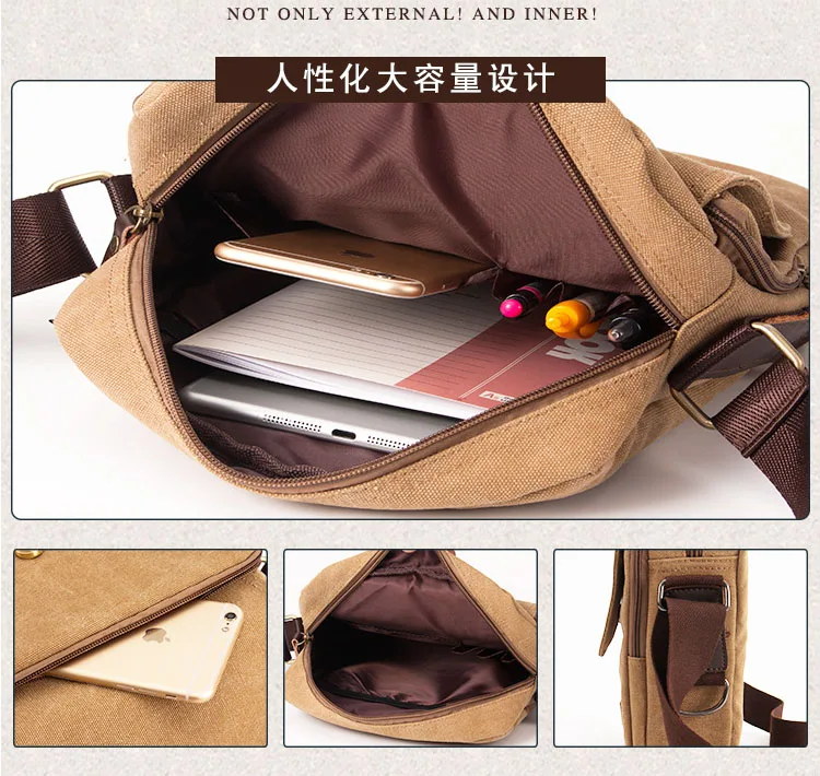 Новая коллекция моды для мужчин холщовый мешок с портом usb мужские повседневные