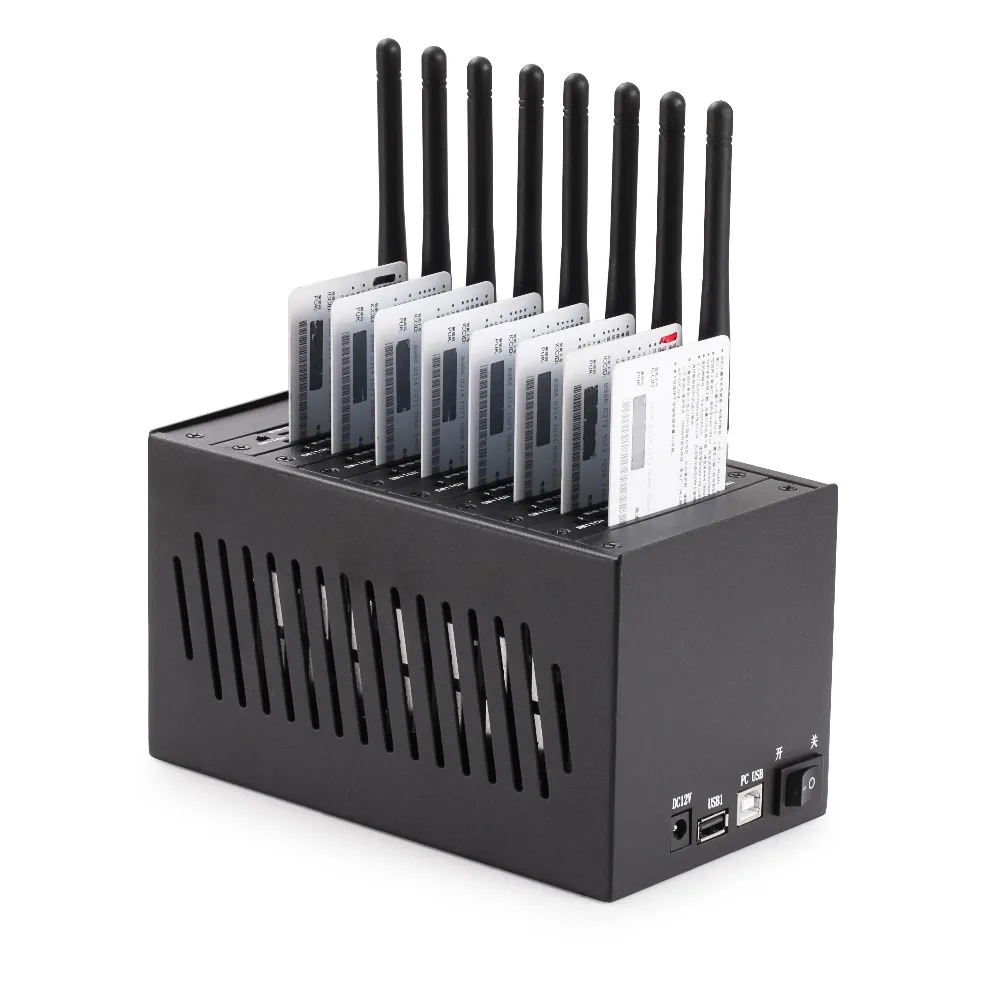FIMT AT команды 8 портов gsm/gprs 3g модем для массовая рассылка смс ММС |