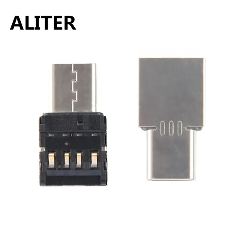 ALITER Тип C к USB OTG разъем адаптер для USB флэш-накопитель S8 Note8 Android телефон