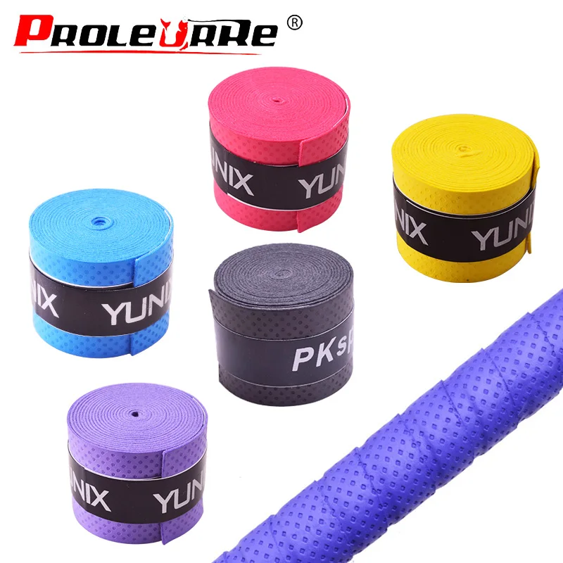 

1Pcs Dry Tennis Racket Grip Anti Skid Sweat Absorbed Wraps Taps Badminton Grips Racquet Vibration Overgrip Sweatband Hot Sports