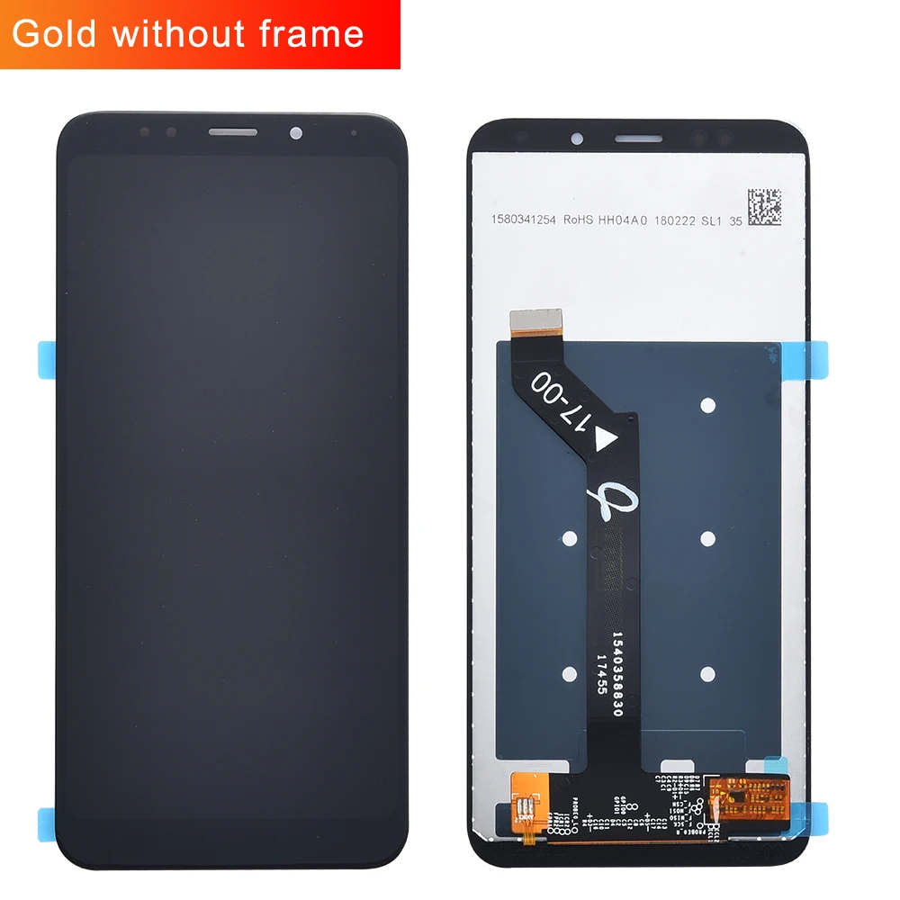 Оригинальный ЖК-дисплей и рамка для Xiaomi Redmi 5 Plus экран 10 точек касания дигитайзер