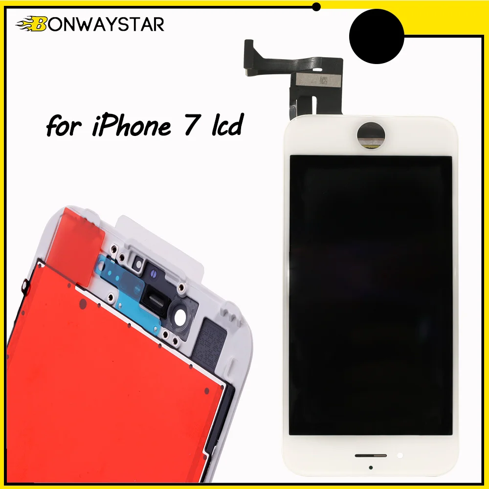Горячая истина ЖК дисплей для iPhone 4 4S сенсорный экран дигитайзер полная сборка 7