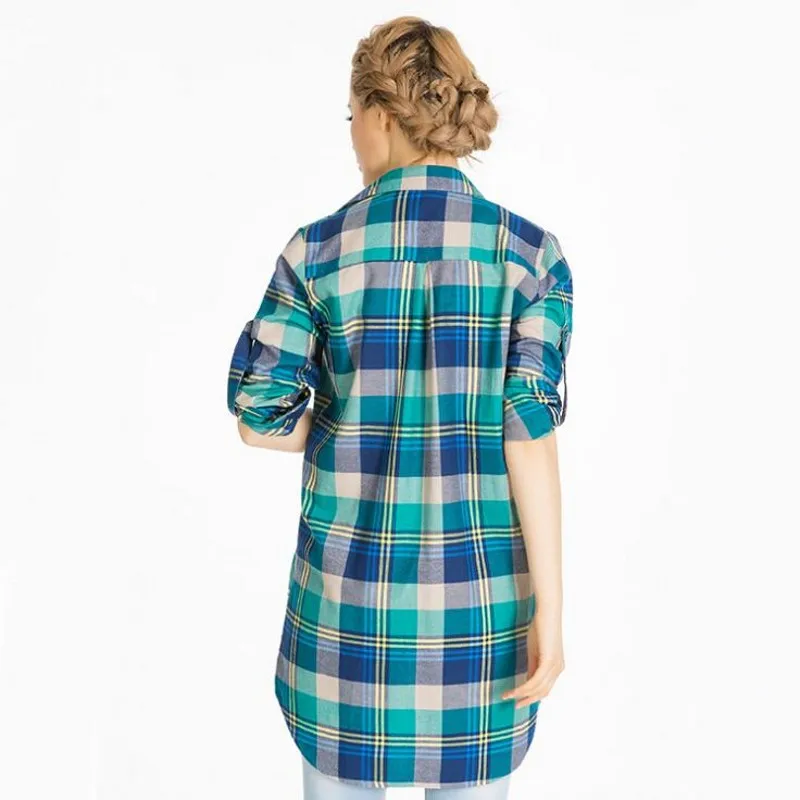 2017 летние женские блузки с длинным рукавом рубашки для девочек