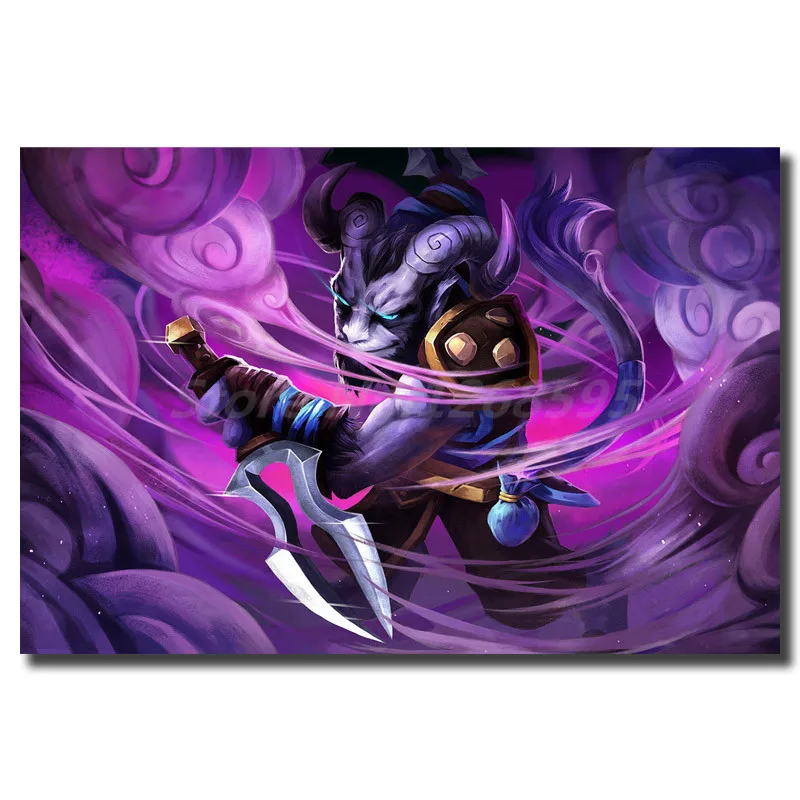 Riki Dota 2 HD обои настенное искусство холст плакат и печать живопись декоративная