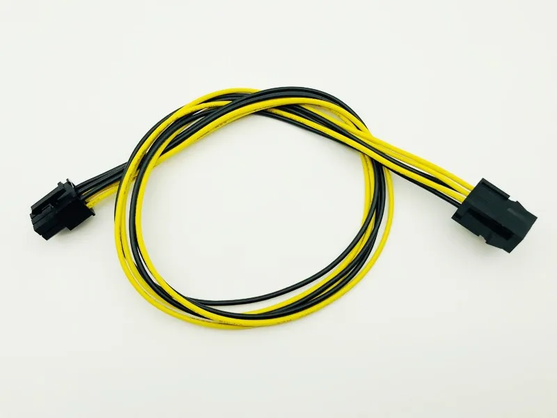 10 шт. PCI E PCIE Express 6P штекер на 6 контактов графическая видеокарта DIY Кабель питания BTC
