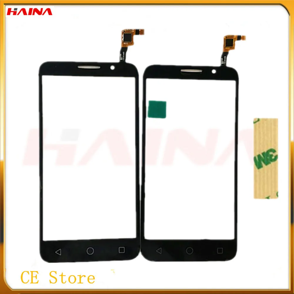 

10 шт. сенсорный экран для Vodafone Smart Turbo 7 500 VFD500 VF500 vfd500 VF D500 сенсорный экран передняя стеклянная панель объектива сенсор с лентой