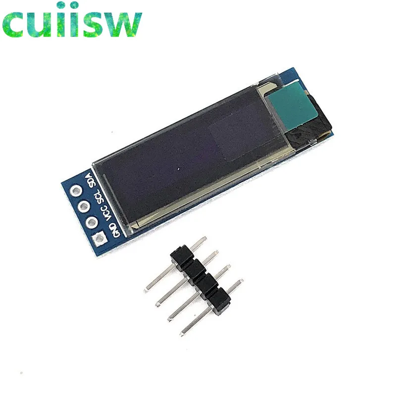 5 шт. 0 91 дюйма 128x32 I2C IIC последовательный белый/синий OLED ЖК-дисплей модуль 12832 SSD1306