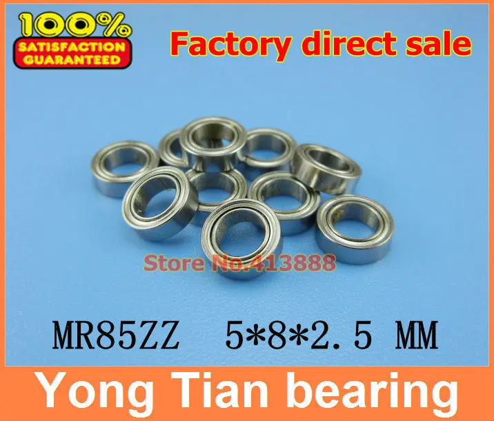 88888 200pcs/lot miniature stainless steel ball bearing (stainless 440C material) SMR85ZZ 5*8*2.5 mm | Обустройство дома