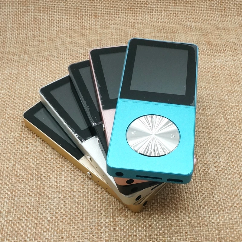 

BON CREATION HiFi MP4 Player Built-in Speaker 1.8 Inch Screen 4GB MP4 Support SD Card Video FM Radio Video Recorder Music Player