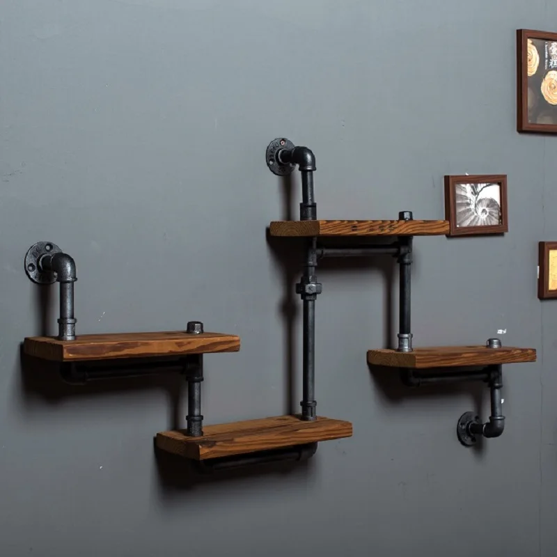 Полка из железного дерева Американская страна чтобы сделать старую Ретро полка