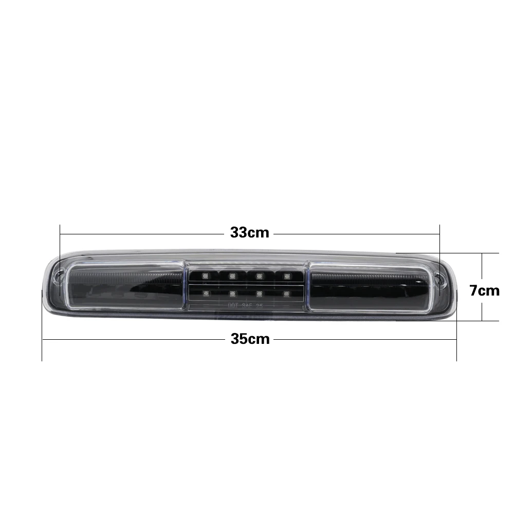SOYAVISION дымовой светодиодный 3-й стоп-сигнал для Silverado Sierra 1500/2500/3500 99-06