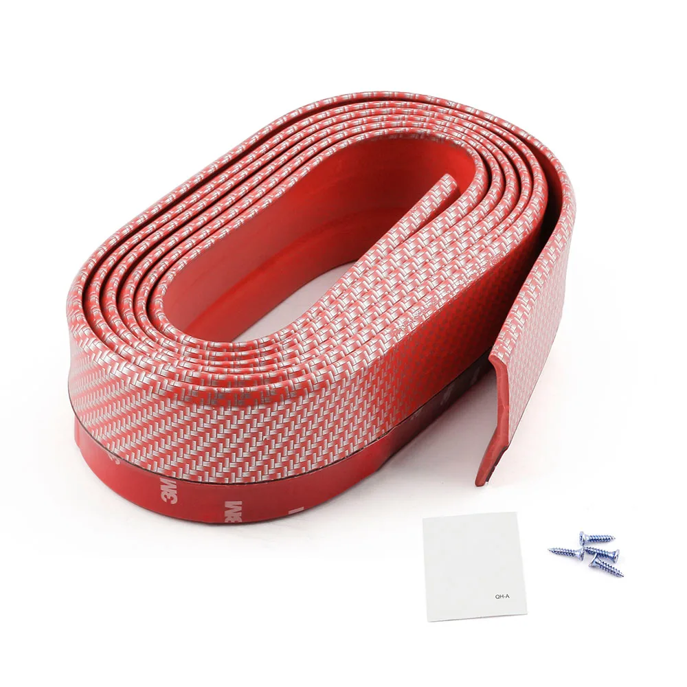 CNSPEED мягкая резиновая накладка на передний бампер для автомобиля ширина 50 мм